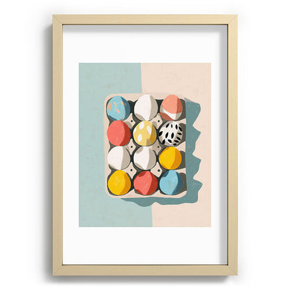 Easter Egg Carton Framed Art Print Gallery Image 71