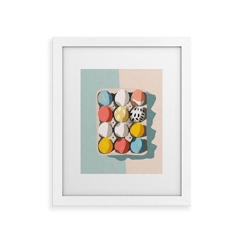 Easter Egg Carton Framed Art Print Gallery Image 50