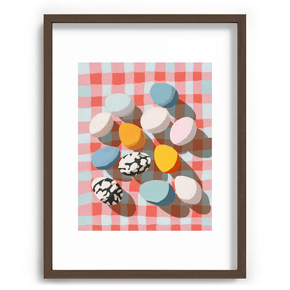 Easter Picnic Eggs Framed Art Print Gallery Image 67