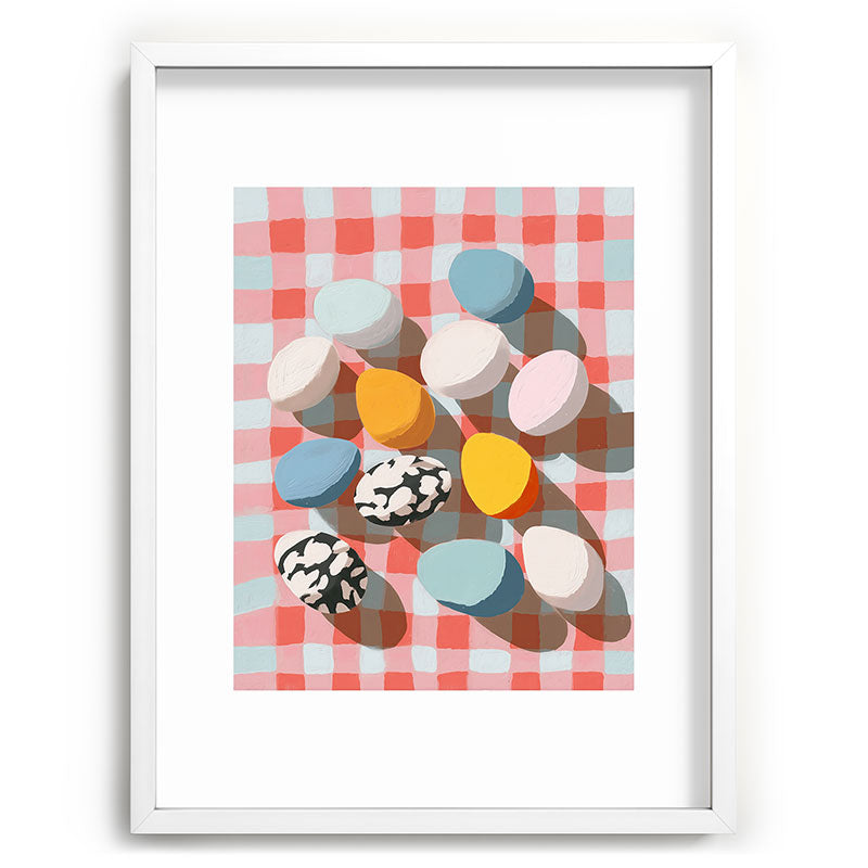 Easter Picnic Eggs Framed Art Print Gallery Image 78