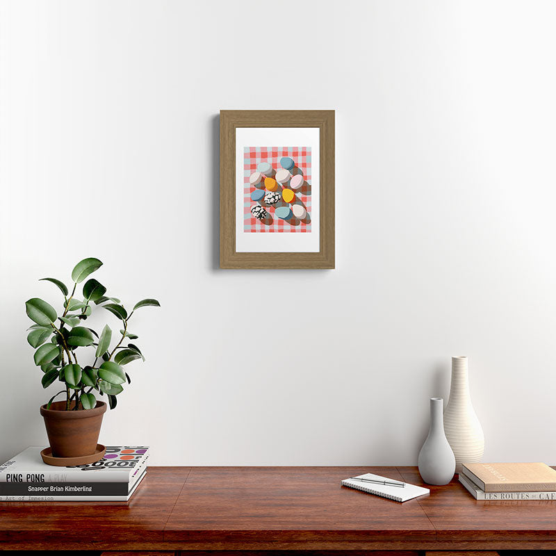 Easter Picnic Eggs Framed Art Print Gallery Image 38