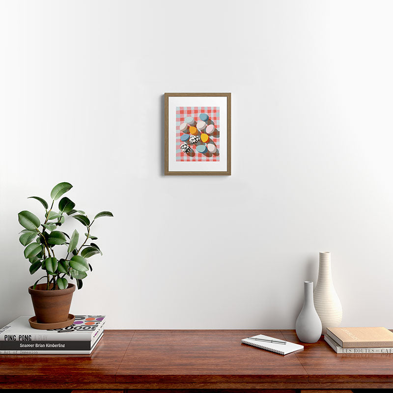 Easter Picnic Eggs Framed Art Print Gallery Image 9