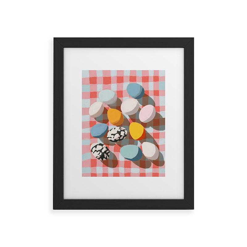 Easter Picnic Eggs Framed Art Print Gallery Image 33