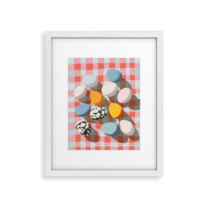 Easter Picnic Eggs Framed Art Print Gallery Image 26