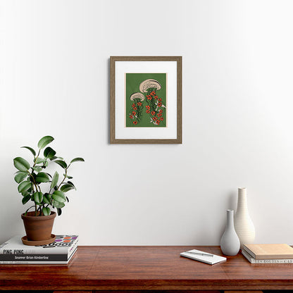 Floral Jellyfishes 2 Framed Art Print Gallery Image 39
