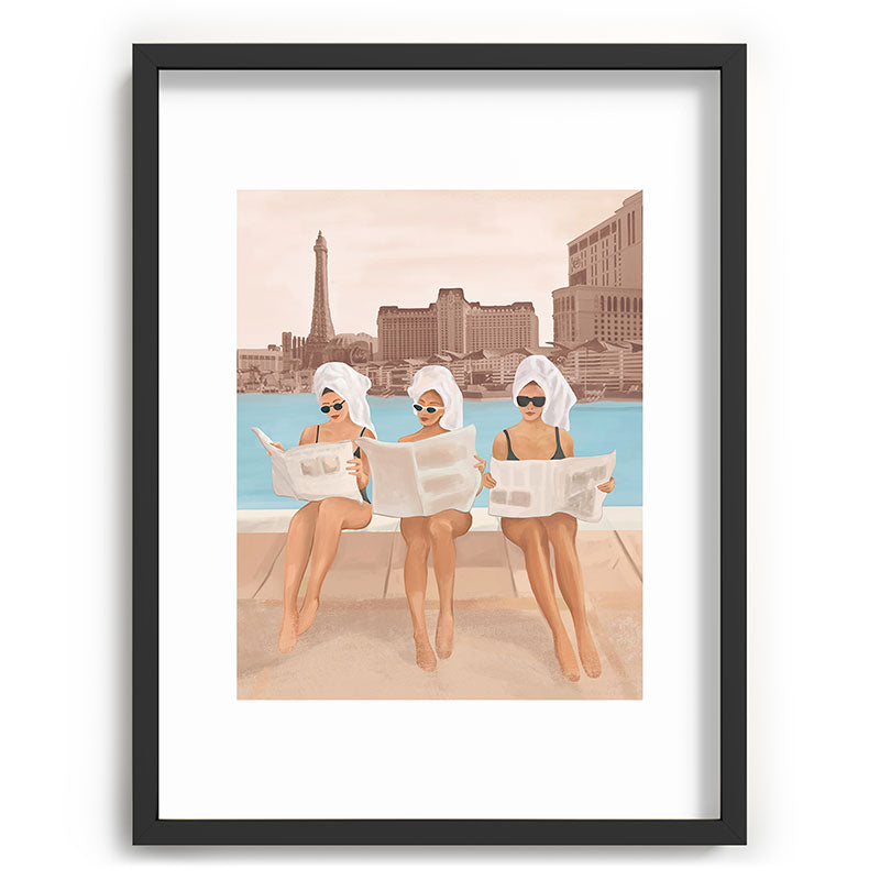 Hotel Morning Framed Art Print Gallery Image 61