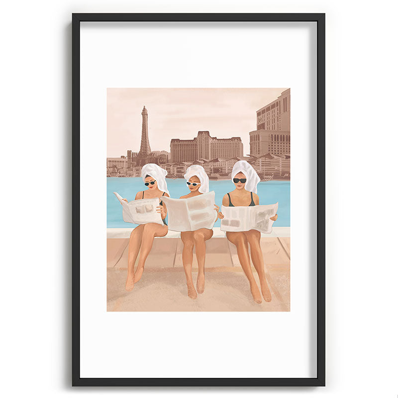 Hotel Morning Framed Art Print Gallery Image 62