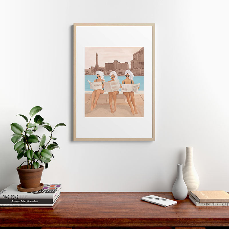 Hotel Morning Framed Art Print Gallery Image 20
