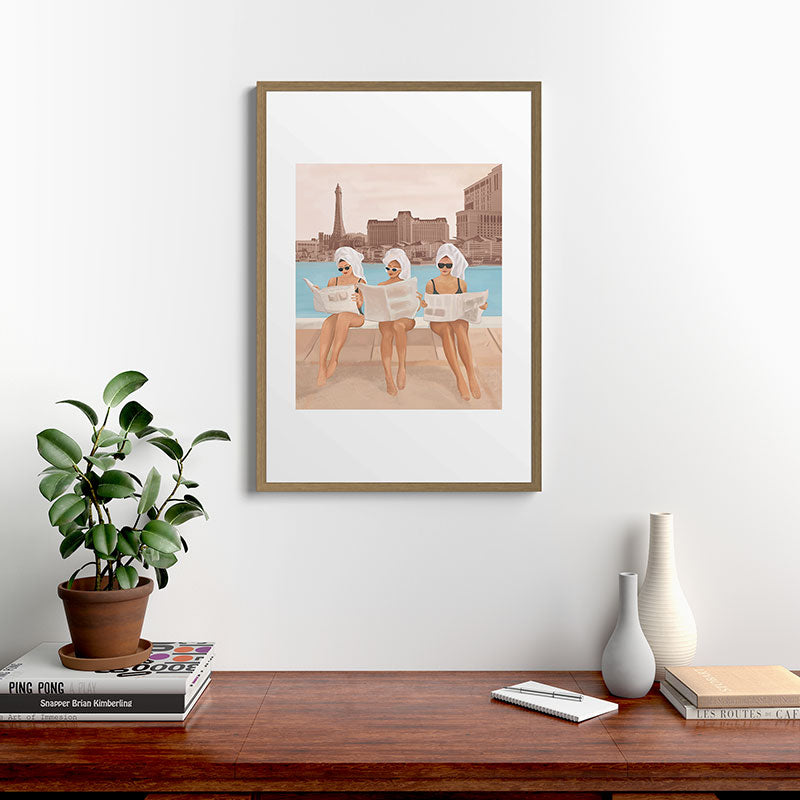 Hotel Morning Framed Art Print Gallery Image 13