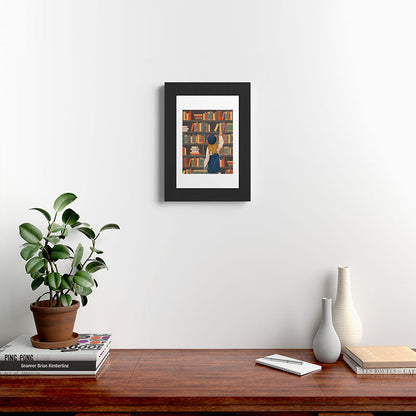 Library Love Framed Art Print Gallery Image 31