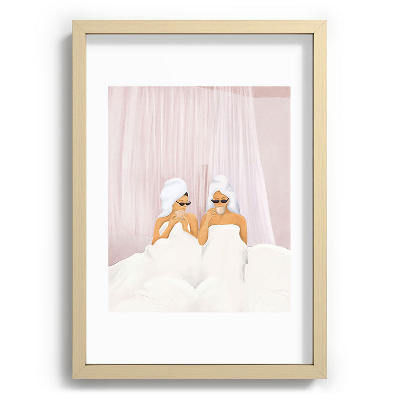 Morning with a friend Framed Art Print Gallery Image 71