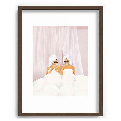 Morning with a friend Framed Art Print Gallery Image 66