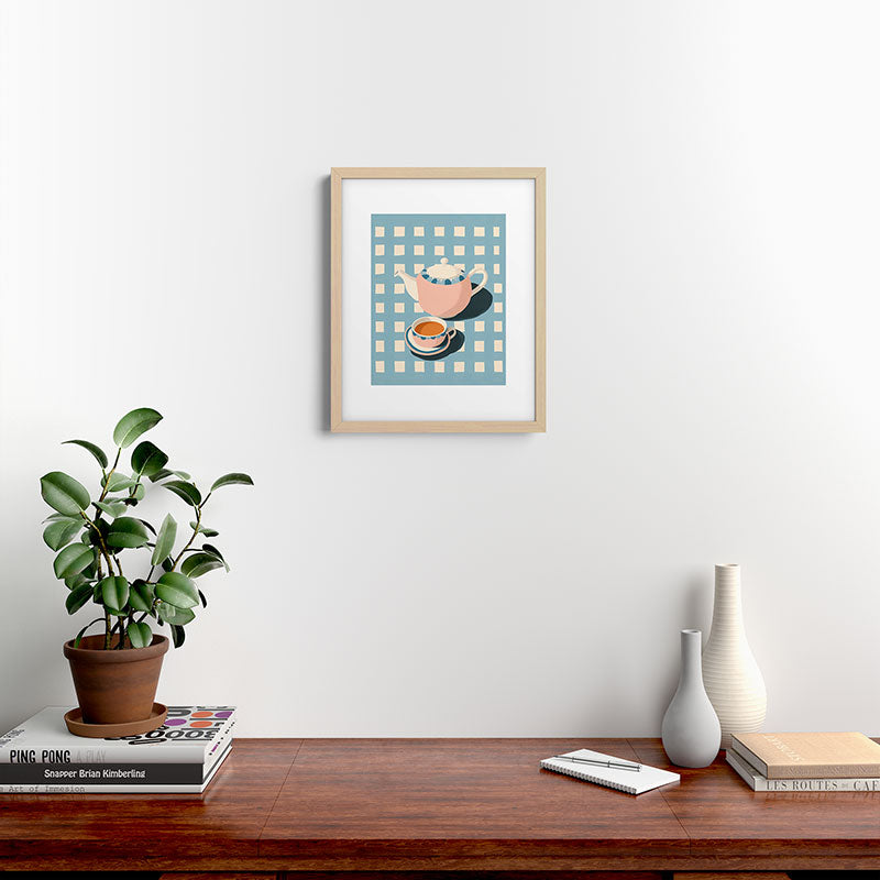 Picnic Tea Framed Art Print Gallery Image 18
