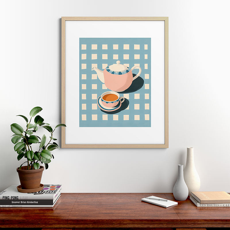 Picnic Tea Framed Art Print Gallery Image 49