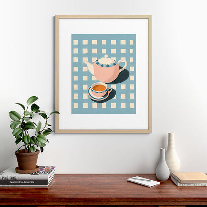 Picnic Tea Framed Art Print Gallery Image 49