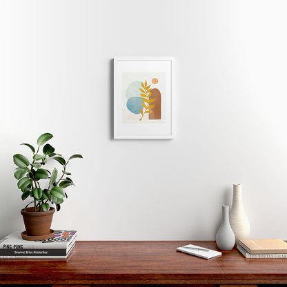 Soft Abstract Shapes 04 Framed Art Print Gallery Image 32