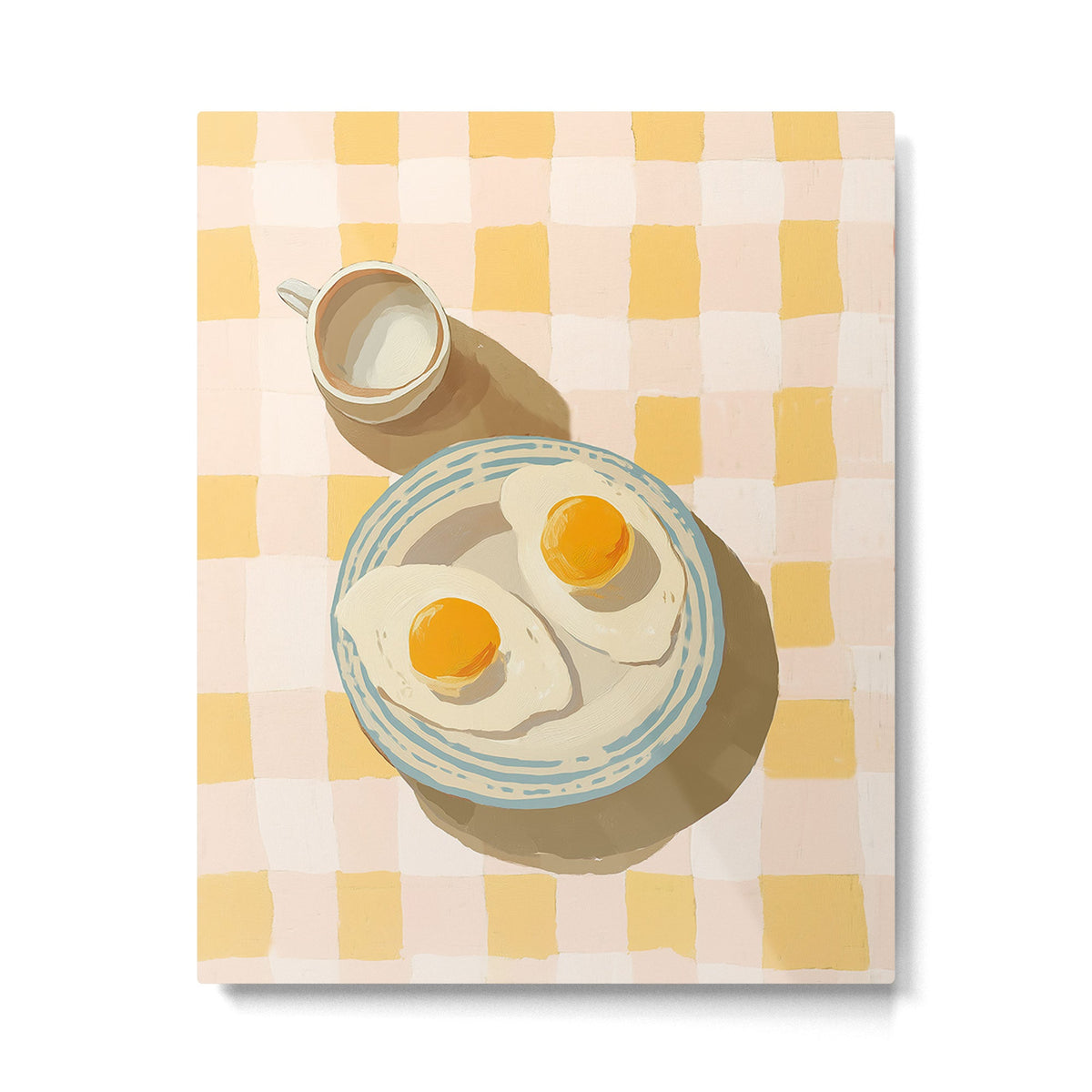 Sunny Side Up Metal Print Gallery Image 1