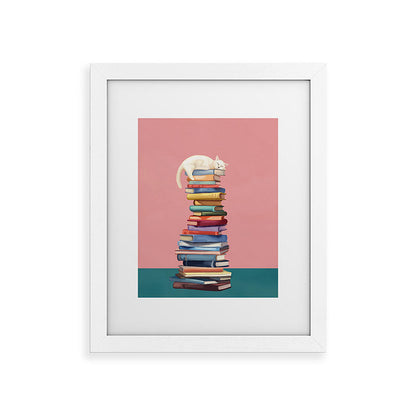 Where the Cat Dreams Framed Art Print Gallery Image 53