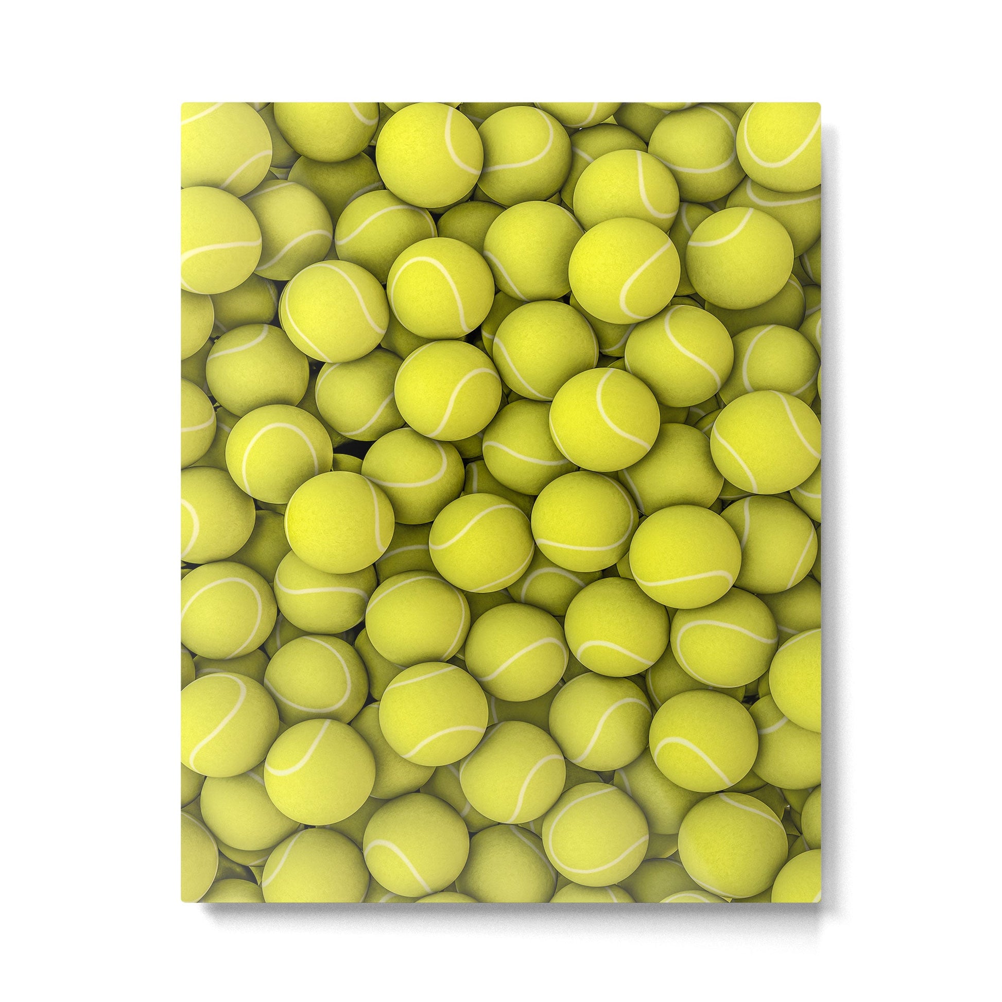 Tennis balls Metal Print Gallery Image 3