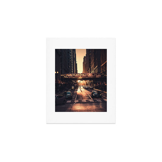 Chicago City Art Print Gallery Image 1