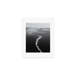 Black and White Shore Art Print Gallery Image 1