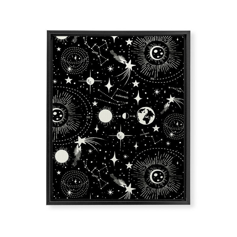 Solar System Framed Canvas Print Gallery Image 4