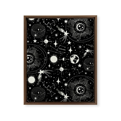 Solar System Framed Canvas Print Gallery Image 10