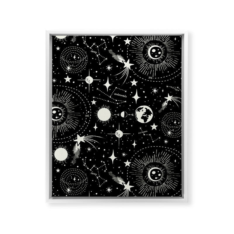 Solar System Framed Canvas Print Gallery Image 32