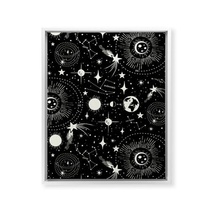 Solar System Framed Canvas Print Gallery Image 32