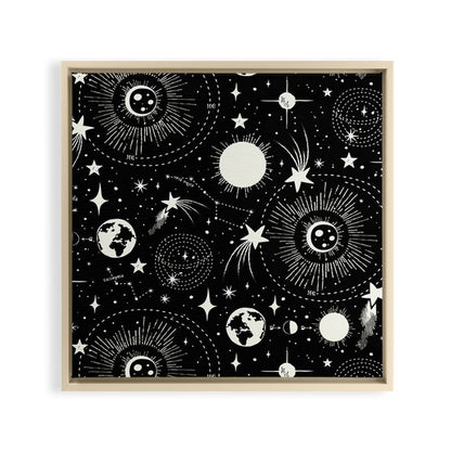 Solar System Framed Canvas Print Gallery Image 20