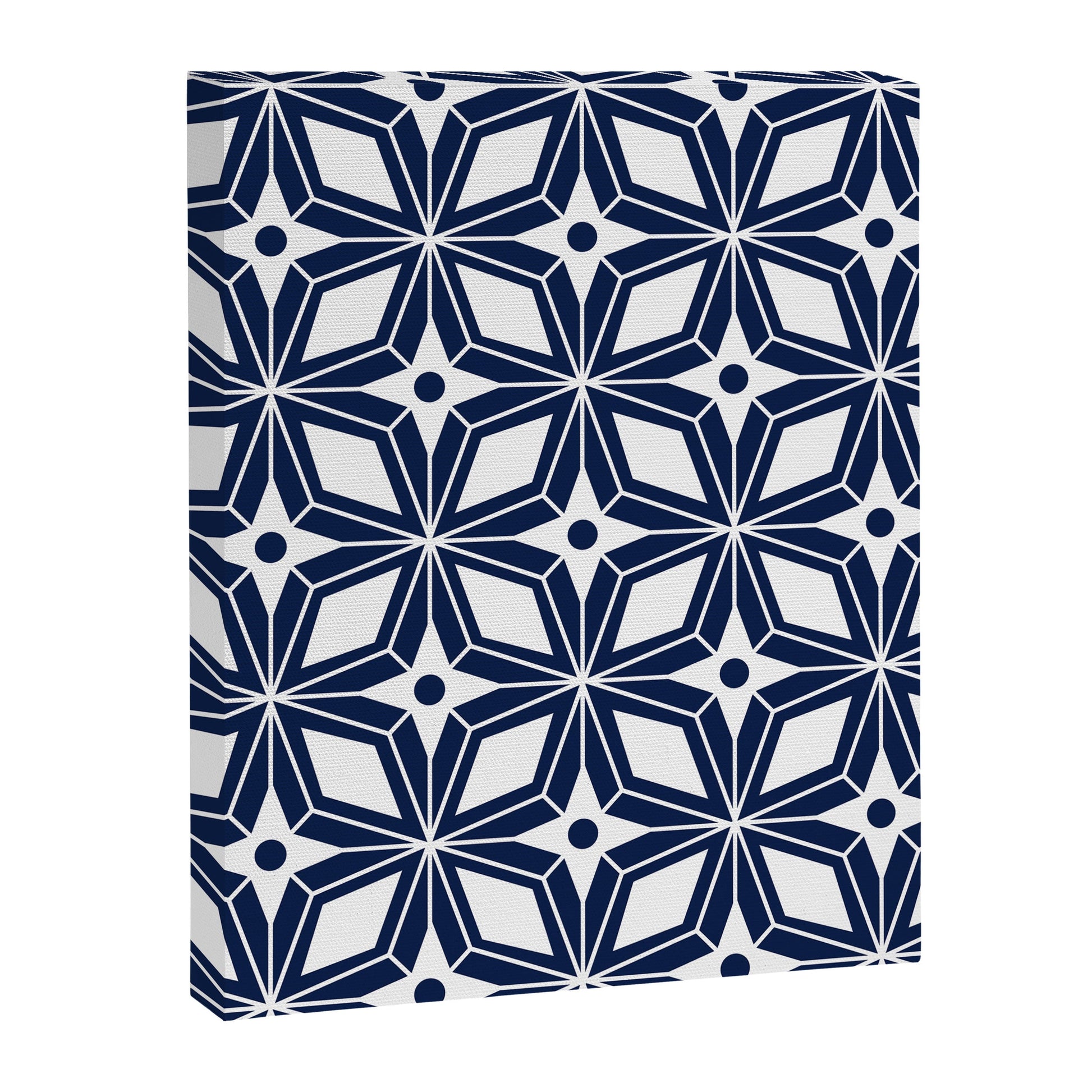 Starburst - Navy Canvas Print Gallery Image 3