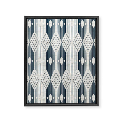 West End - Linen Framed Canvas Print Gallery Image 7