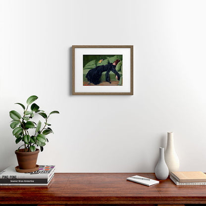 Decadent Young Woman after the Dance Framed Art Print Gallery Image 11
