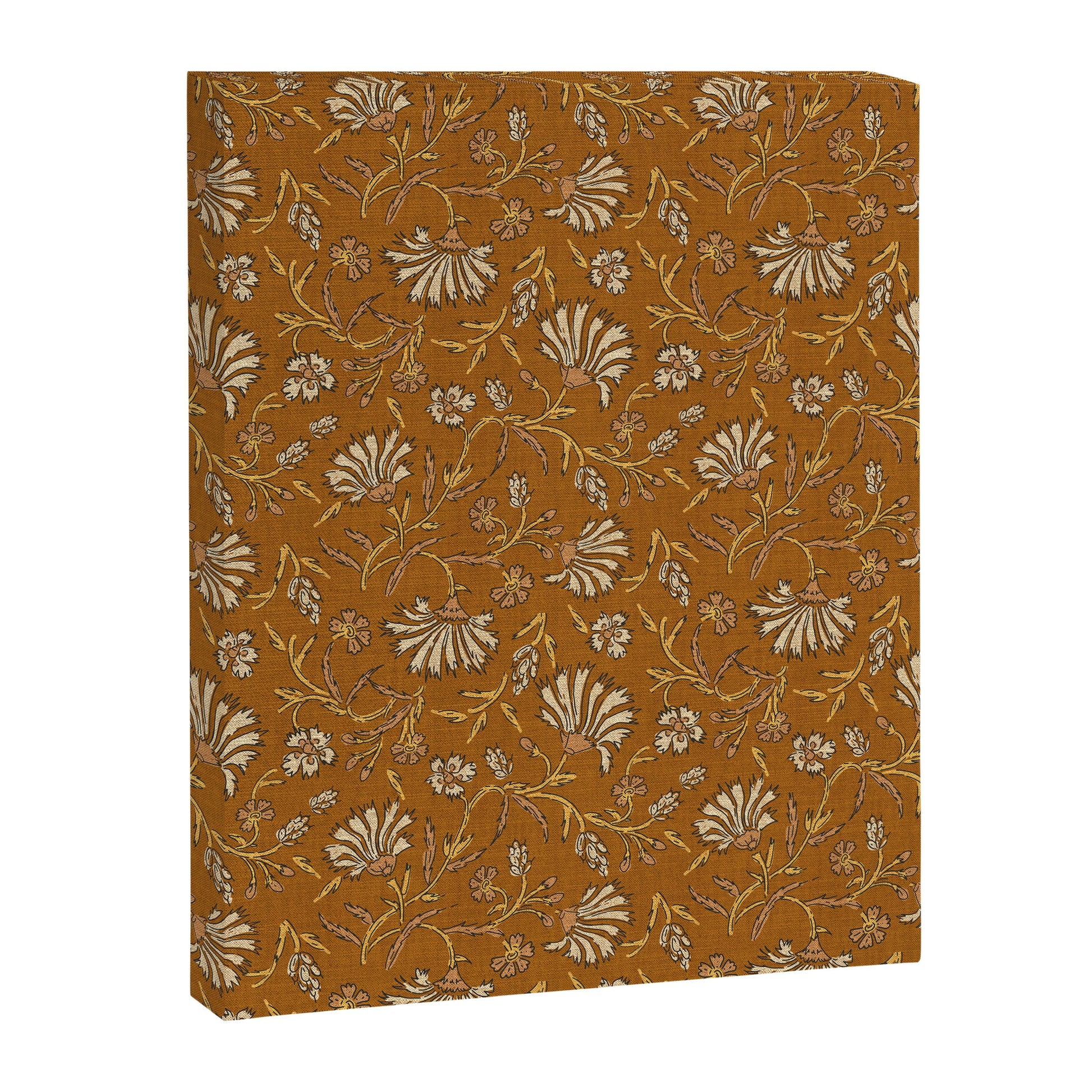 KALAMI FLORAL MUSTARD Canvas Print Gallery Image 7