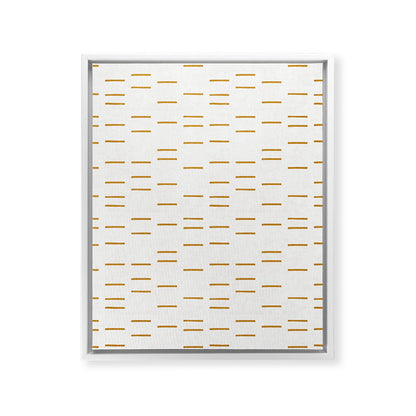 OCHRE LINE Framed Canvas Print Gallery Image 32