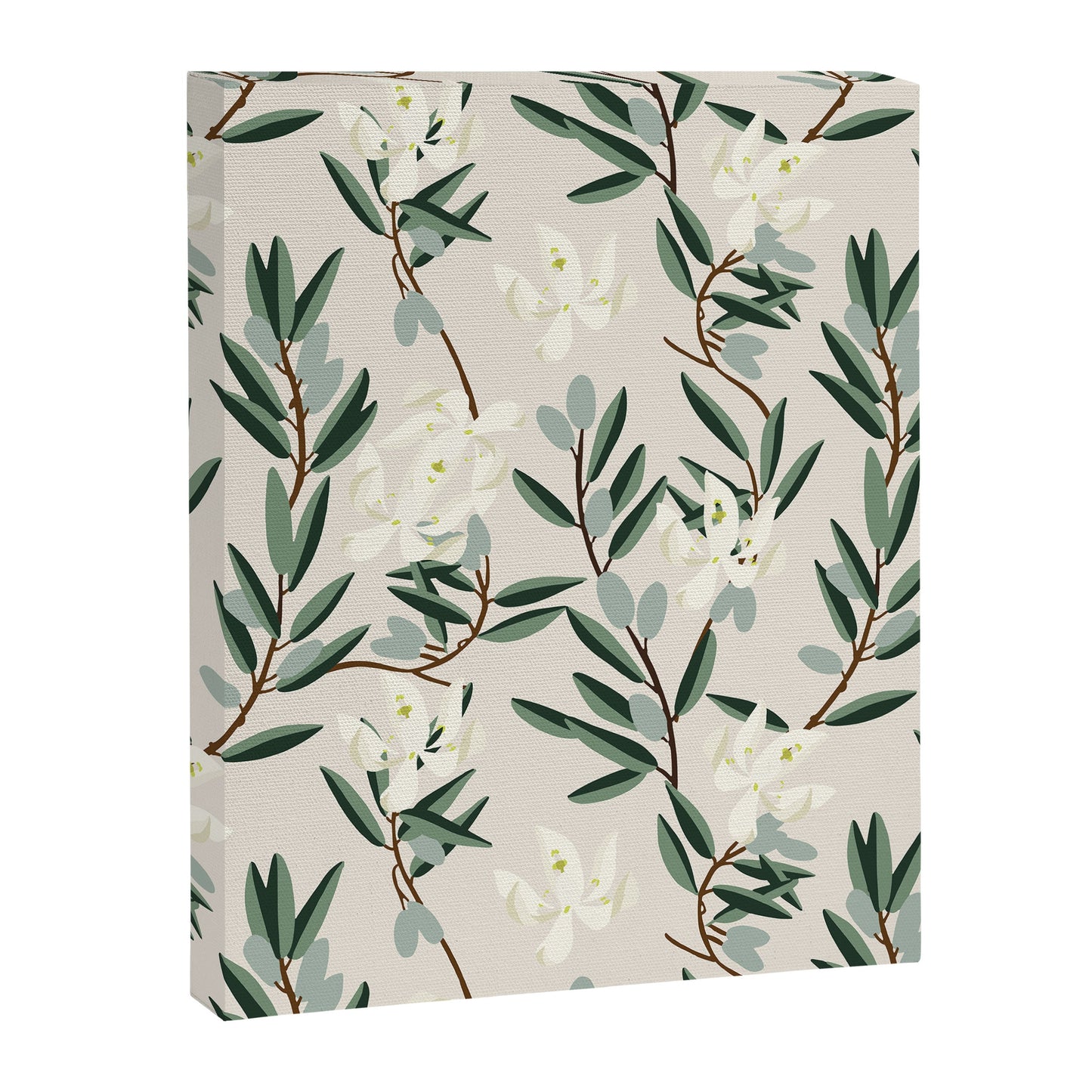 OLIVE BLOOM Canvas Print Gallery Image 5