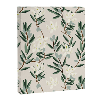 OLIVE BLOOM Canvas Print Gallery Image 1