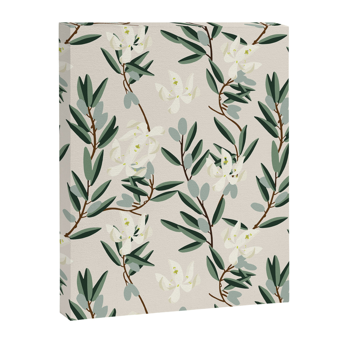 OLIVE BLOOM Canvas Print Gallery Image 8