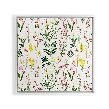 WILDFLOWER STUDY Framed Canvas Print Gallery Image 33