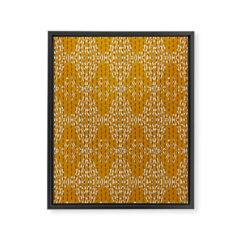 ZOLA KANTHA GOLD Framed Canvas Print Gallery Image 4