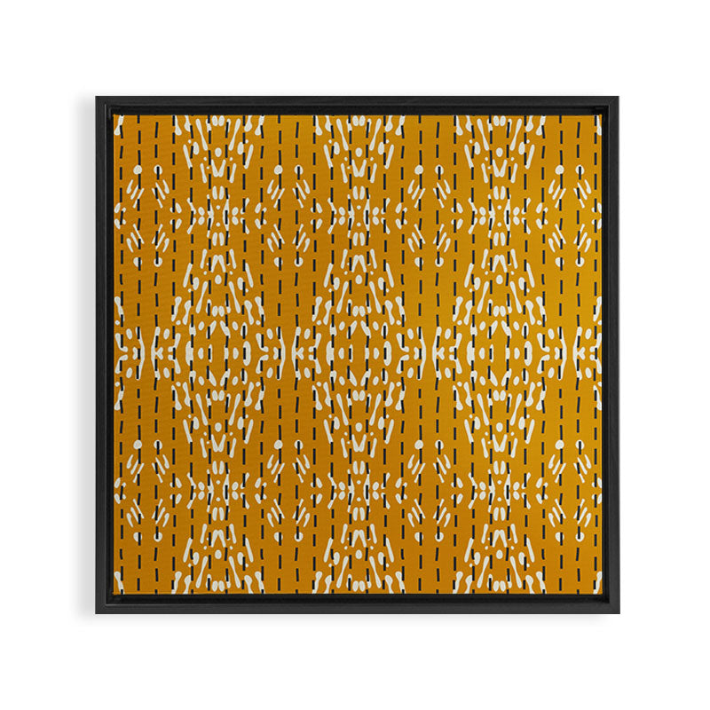 ZOLA KANTHA GOLD Framed Canvas Print Gallery Image 6