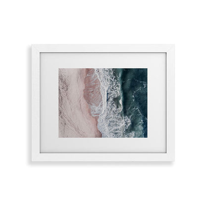 Crashing waves - Aerial Beach Ocean Sea Photography by Ingrid Beddoes Framed Art Print Gallery Image 54