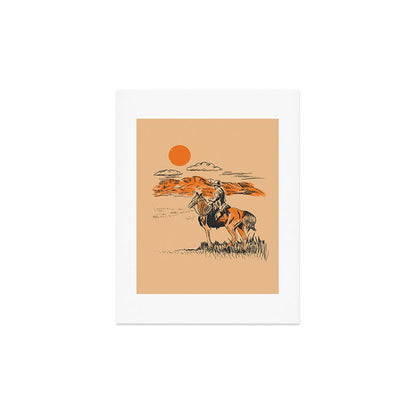 Old Western Cowboy Art Print Gallery Image 3