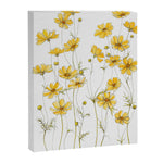 Yellow Cosmos Flowers Canvas Print Gallery Image 1
