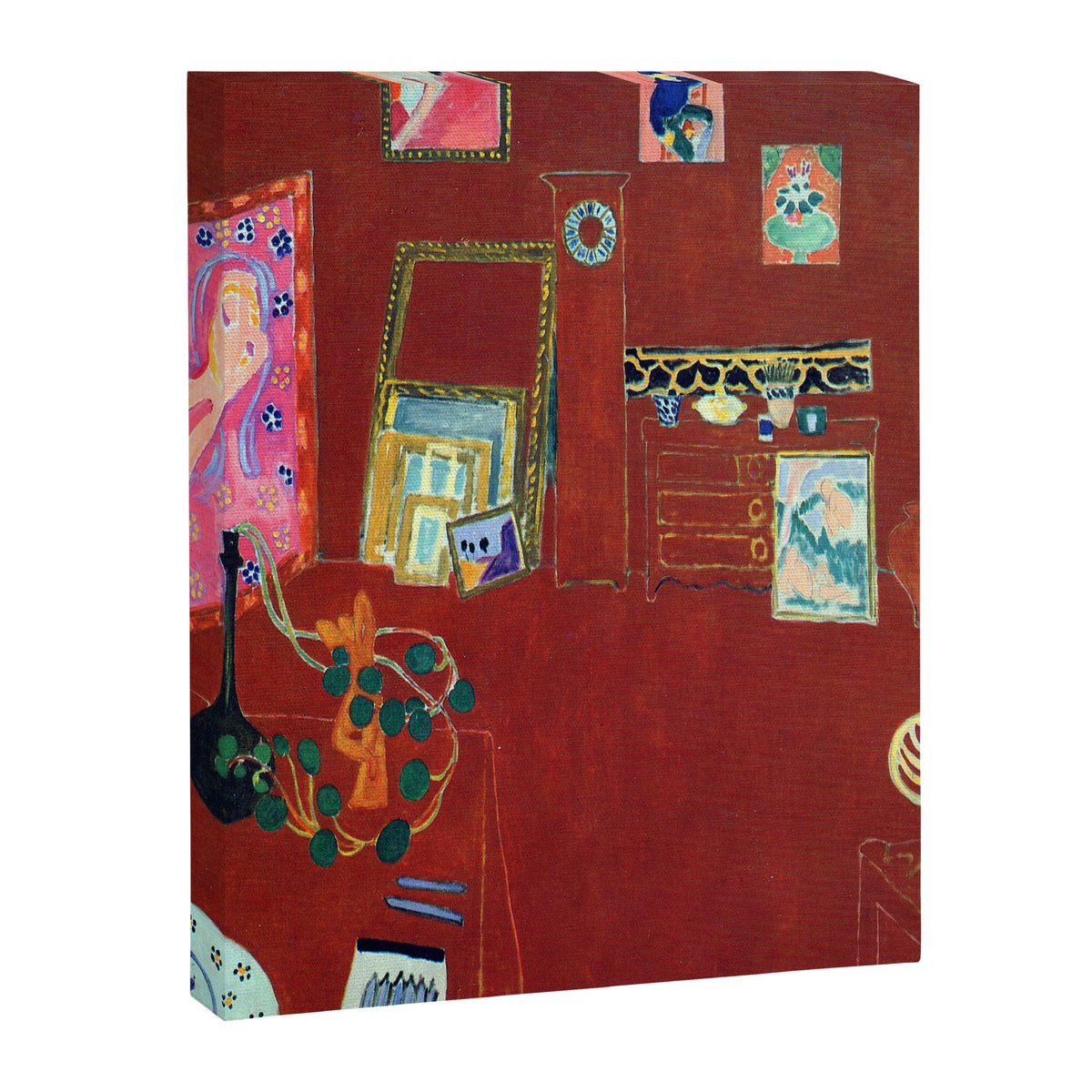 Henri Matisse The Red Studio Canvas Print Gallery Image 2