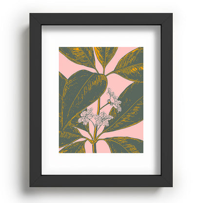 Modern Botanical Banana Leaf Framed Art Print Gallery Image 78