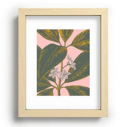 Modern Botanical Banana Leaf Framed Art Print Gallery Image 96