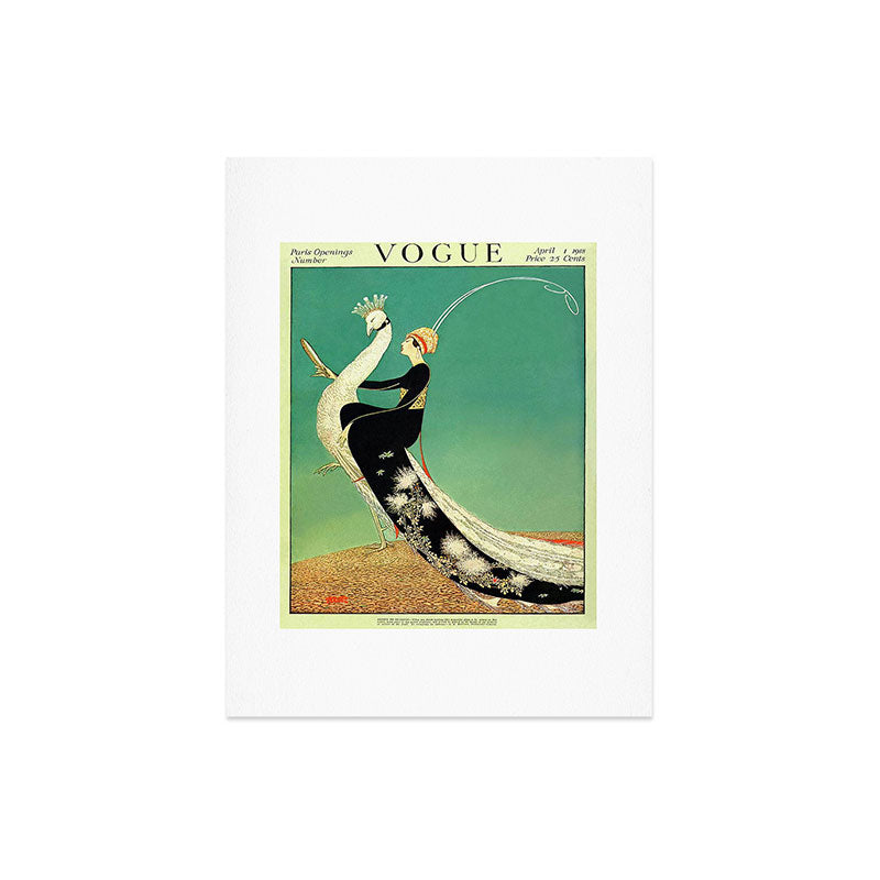 Vintage Magazine Cover - Peacock Art Print Gallery Image 6