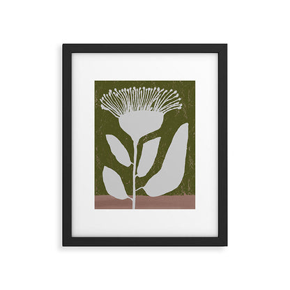 Flower mask Framed Art Print Gallery Image 5