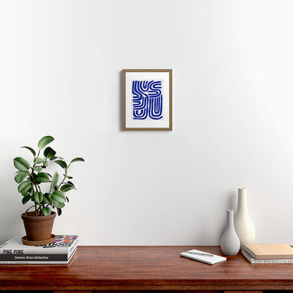 S and U Framed Art Print Gallery Image 9